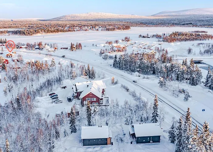 Pitkaekuusen Helmi 펜션 Äkäslompolo